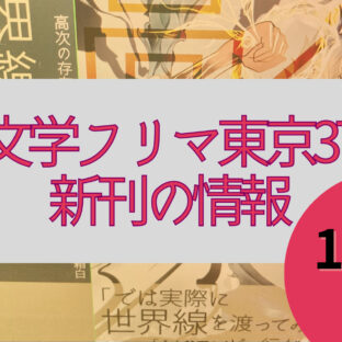 11/11文学フリマ東京、出展します【新刊情報】